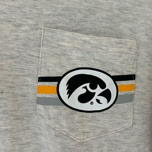 Champion‎ University of Iowa Hawkeyes Heather Gray T-shirt XL - Picture 6 of 9